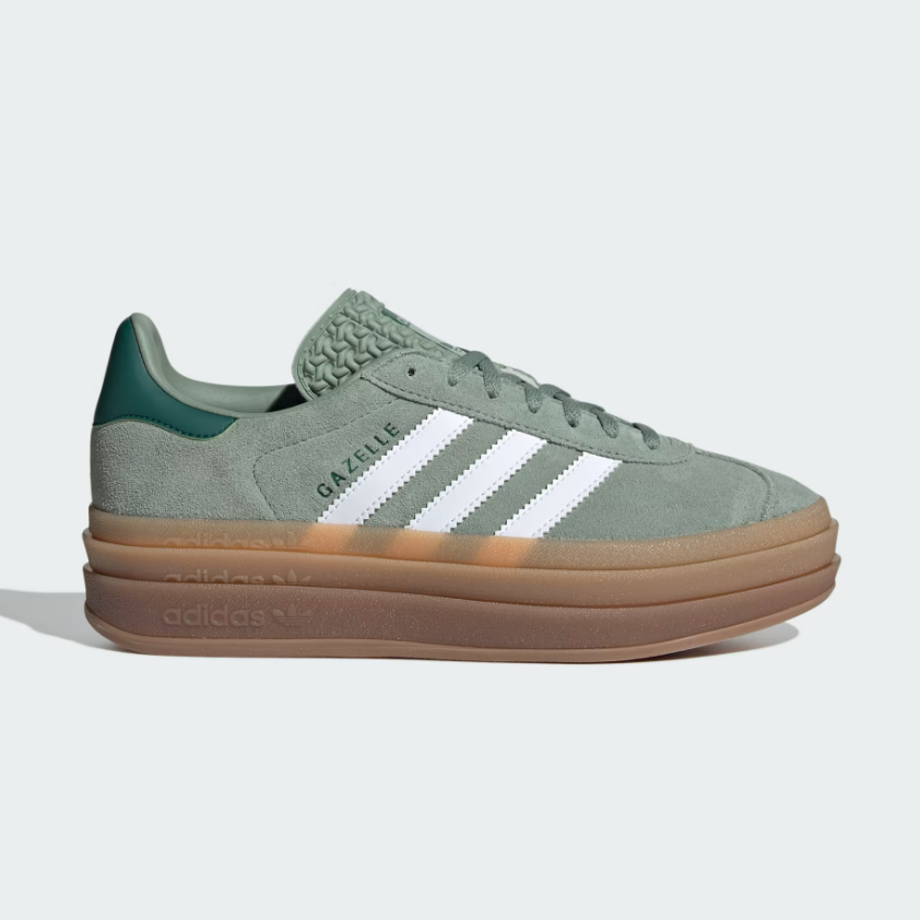 Adidas gazelle super green sales