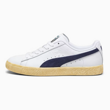 Load image into Gallery viewer, PUMA Clyde Vintage White Navy 394687 01 (LF)