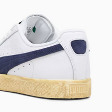 Load image into Gallery viewer, PUMA Clyde Vintage White Navy 394687 01 (LF)