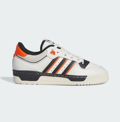 adidas - Rivalry 86 Low - Cloud White/Black/Orange - Unisex [IE7140]