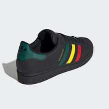 Load image into Gallery viewer, adidas Superstar IH3121 Black Yellow Collegiate Green Unisex (LF)
