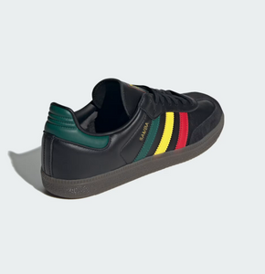 adidas Samba OG (Rasta Black) IH3119 Black Yellow Green Unisex (LEFTFOOT)