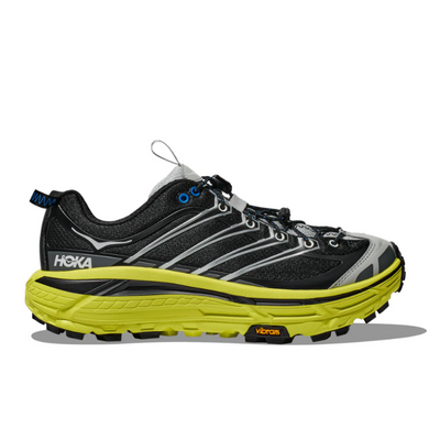 HOKA Mafate Three2 Black Hoka Citrus 1141572 BHK (LF)