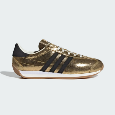 adidas - Country OG - Gold Metallic/Core Black - Women's [JQ5110]