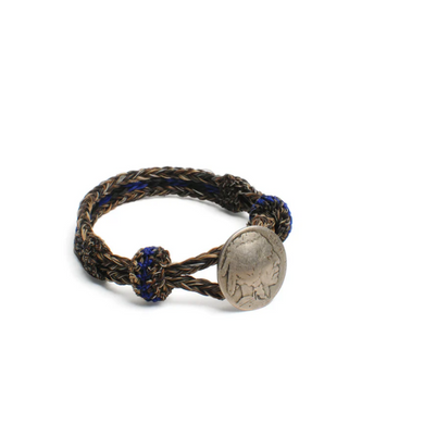 CHAMULA Concho Bracelet Nat Blue Unisex (LF)