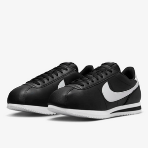 NIKE Cortez Leather Black DM4044 001 Unisex (LF)