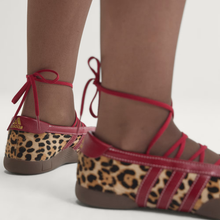 Load image into Gallery viewer, adidas - Taekwondo Mei Ballet W - Leopard/Red - Women's [KJ0647]