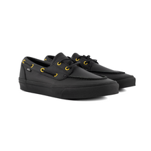 Load image into Gallery viewer, VANS - 2 Eyelet Boat Shoes - Leather Black - Unisex