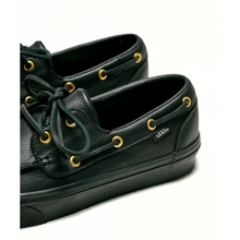 Load image into Gallery viewer, VANS - 2 Eyelet Boat Shoes - Leather Black - Unisex