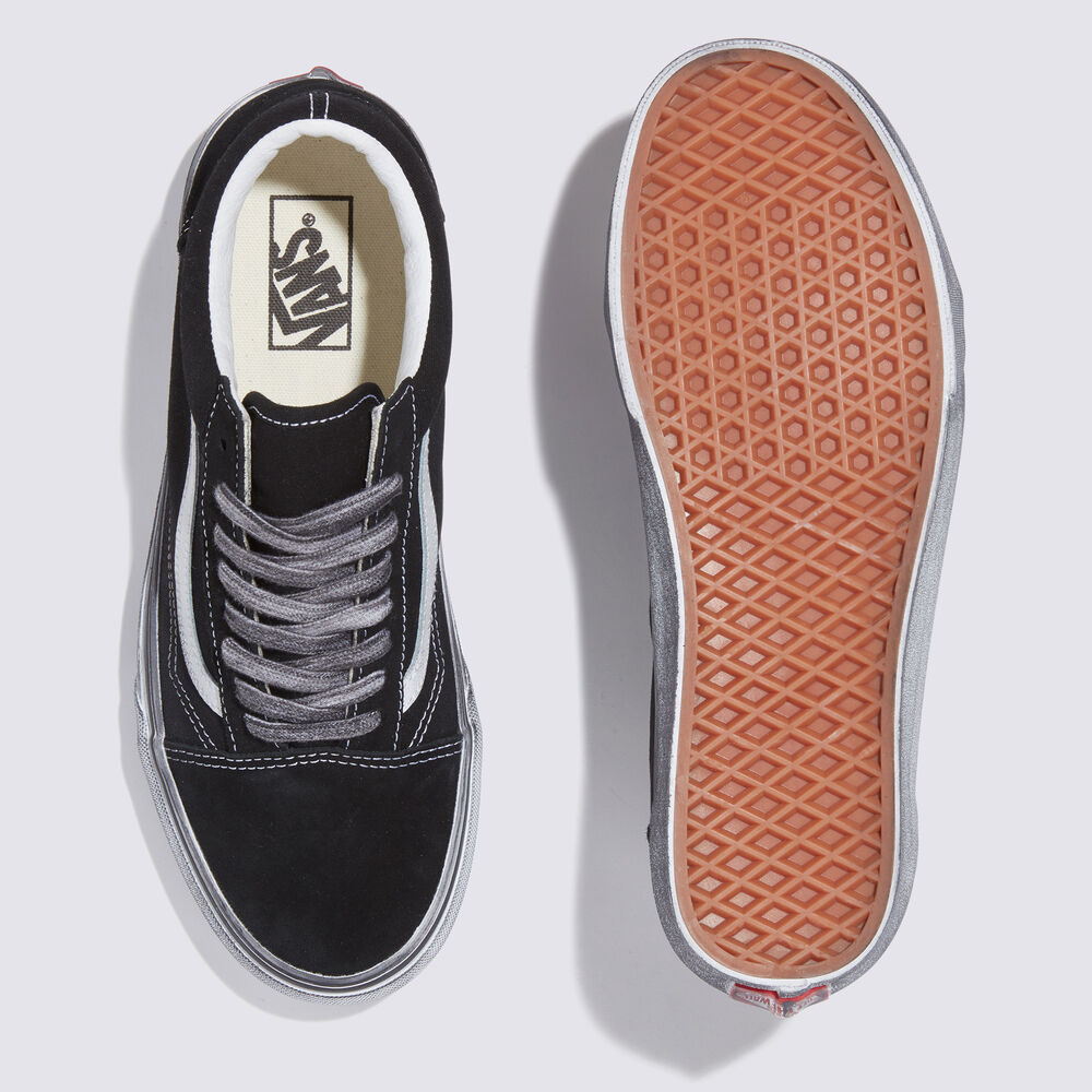 VANS Stressed + Recreation Old Skool Stressed Black White Unisex (LF ...