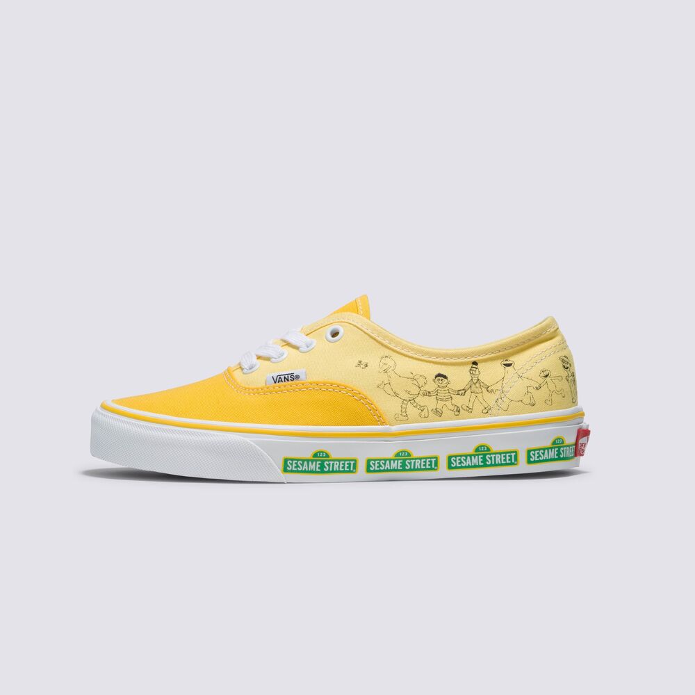 White and 2025 yellow vans