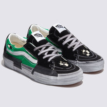 Load image into Gallery viewer, VANS SK8 Low Reconstruct Stressed Black Green Unisex (LF)