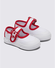 Load image into Gallery viewer, VANS Mary Jane Toddler Love Vans True White Red VN000CRYB (LF)