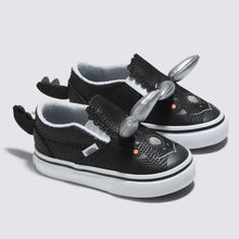 Load image into Gallery viewer, VANS Triceratops Slip On V Dino Black/True White Toddlers (LF)