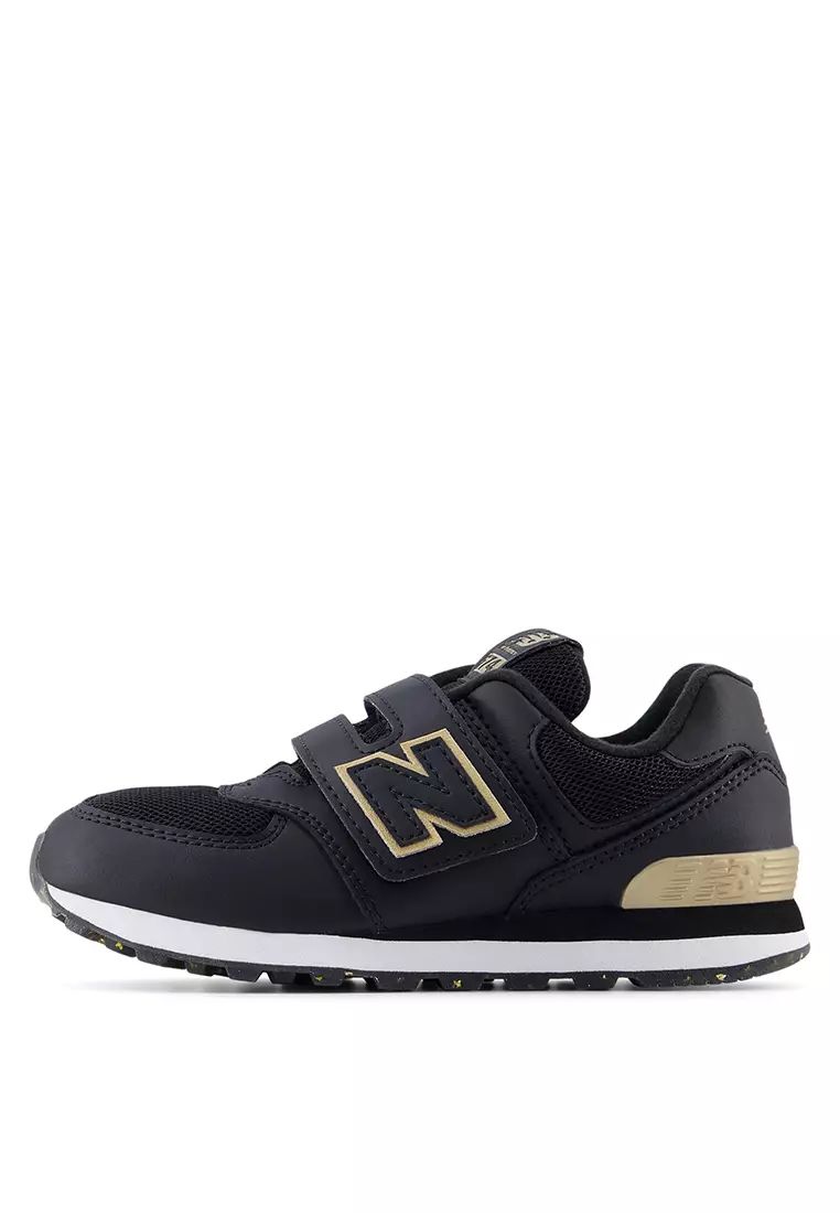NEW BALANCE - 574 - Black/Gold - Kids [PV574GL]
