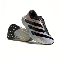 Load image into Gallery viewer, adidas - Adizero Evo SL Zip - Silver Metallic/Black/Halo - Women's [KH7788]
