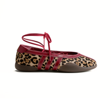 Load image into Gallery viewer, adidas - Taekwondo Mei Ballet W - Leopard/Red - Women's [KJ0647]