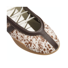 Load image into Gallery viewer, adidas - Taekwondo Mei Ballet W - Off White/Dark Brown - Women's [KI0402]