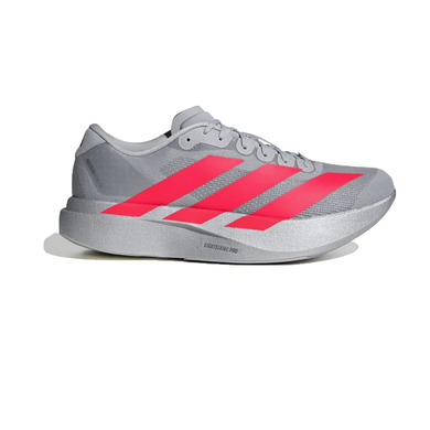 adidas - Adizero Evo SL W - Silver Metallic/Lucid Red - Women's [KI3383]