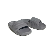 Load image into Gallery viewer, adidas - Adilette 22 Slides - Grey/Black - Unisex [HP6522]
