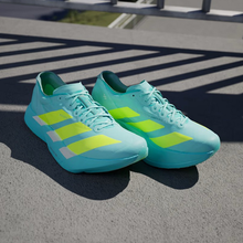 Load image into Gallery viewer, adidas - Adizero Adios Pro 4 - Flash Aqua/Lucid Lemon - Men&#39;s [JR1251]