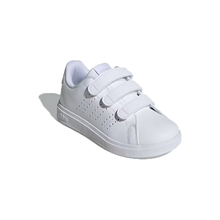 Load image into Gallery viewer, adidas - Advantage Base 2.0 - White School Shoes - Kids [IE9020]