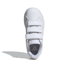 Load image into Gallery viewer, adidas - Advantage Base 2.0 - White School Shoes - Kids [IE9020]