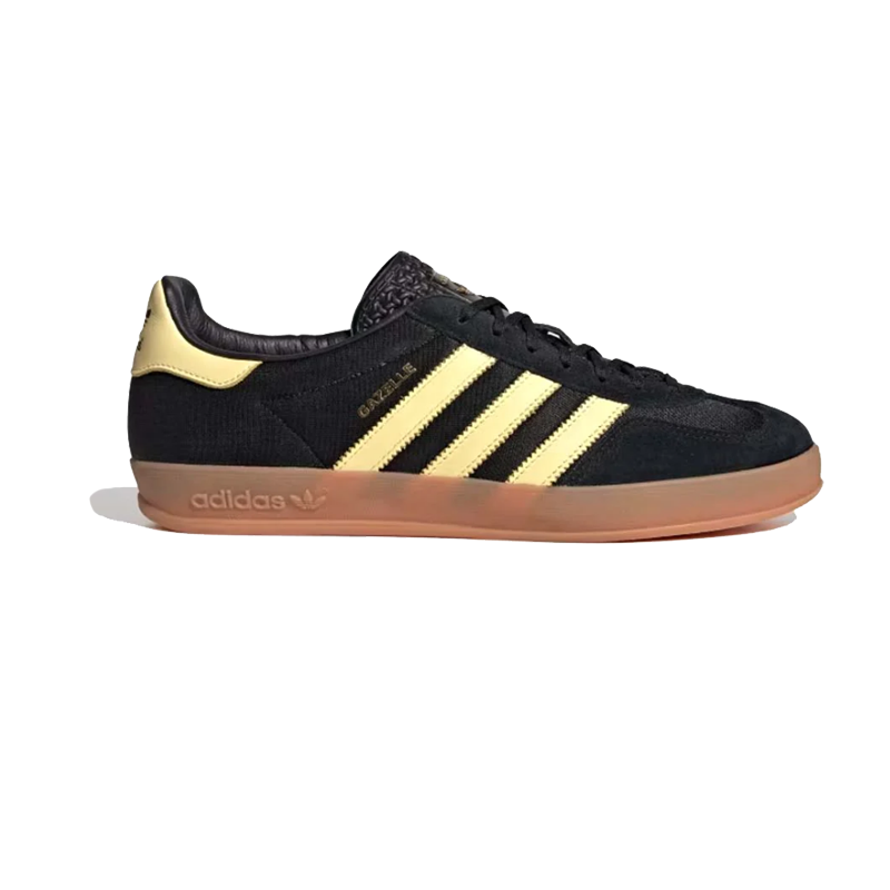 adidas gazelle silver green womens Leftfoot - adidas - Gazelle Indoor - Black/Yellow