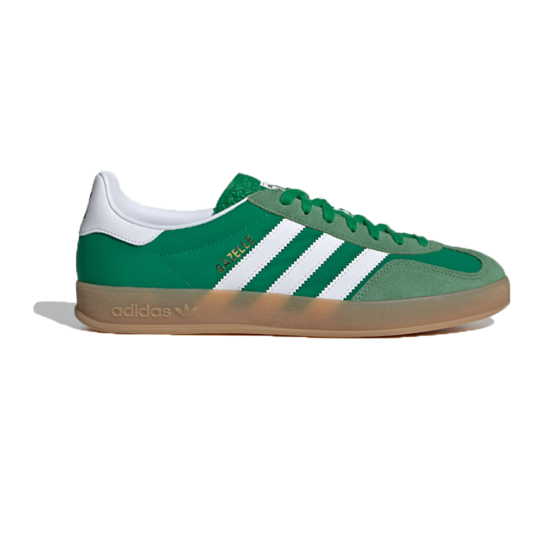 Leftfoot - adidas - Gazelle Indoor - Green/Cloud White - Unisex [IE6605]   leftfoot.sg