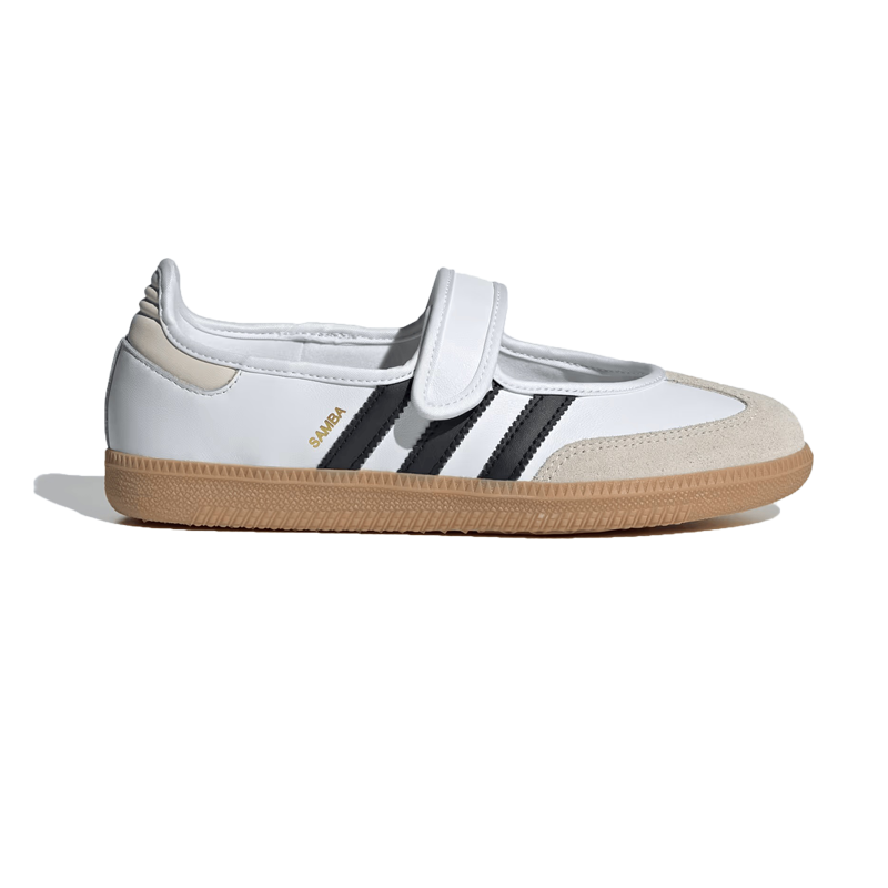 adidas - Mary Jane - Cloud White/Black - Women's [JR1402]