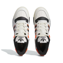 Load image into Gallery viewer, adidas - Rivalry 86 Low - Cloud White/Black/Orange - Unisex [IE7140]
