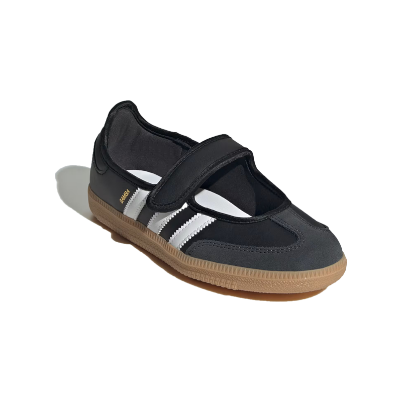 Leftfoot - adidas - Samba Jane J - Black/White - Kids [JR7437 ...