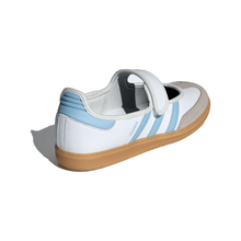 Load image into Gallery viewer, adidas - Samba Jane J - Cloud White/Sky - Kids [JP9545]