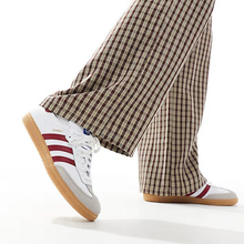 Load image into Gallery viewer, adidas - Samba OG - Cloud White/Burgundy - Unisex [IF3813]