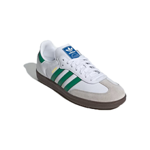 Load image into Gallery viewer, adidas - Samba OG - Cloud White/Green - Unisex [IG1024]