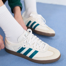 Load image into Gallery viewer, adidas - Samba OG - Cloud White/Legacy Teal - Women&#39;s [IG1963]