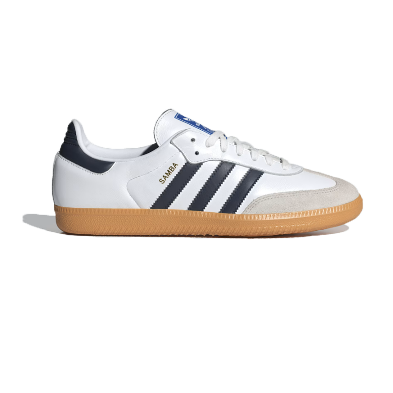 Leftfoot - adidas - Samba OG - Cloud White/Night Indigo - Unisex