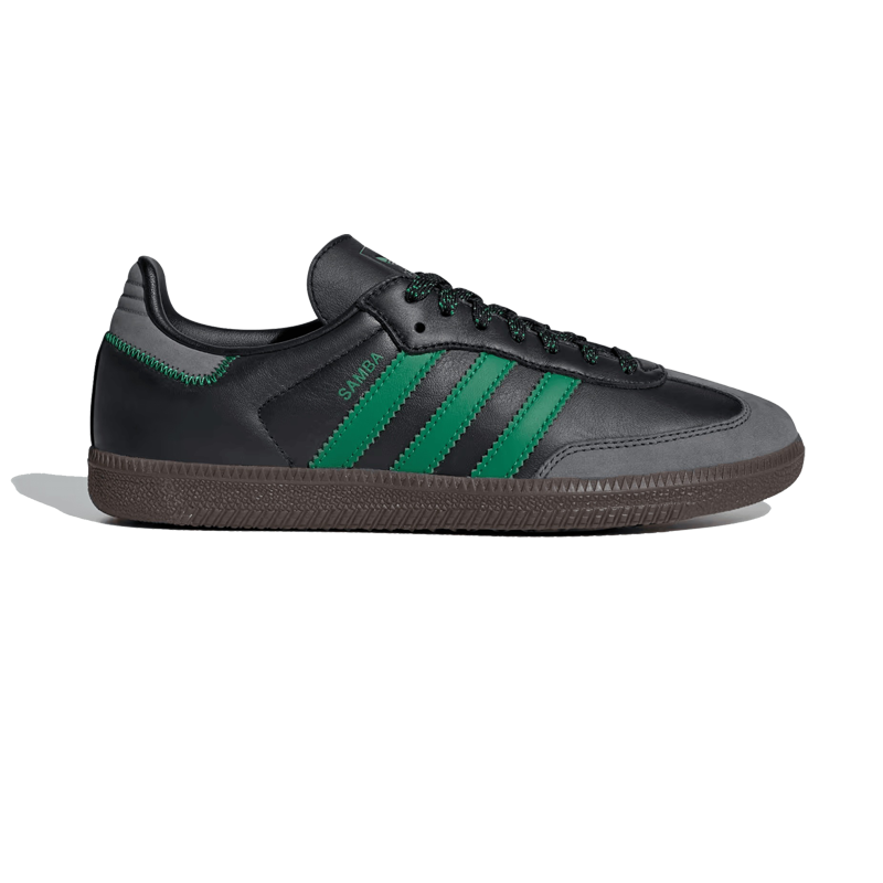 adidas - Samba OG - Core Black/Green - Women's [IE6520]