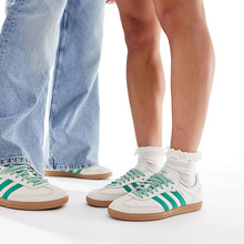 Load image into Gallery viewer, adidas - Samba OG - Off White/Court Green - Women&#39;s [JI3906]