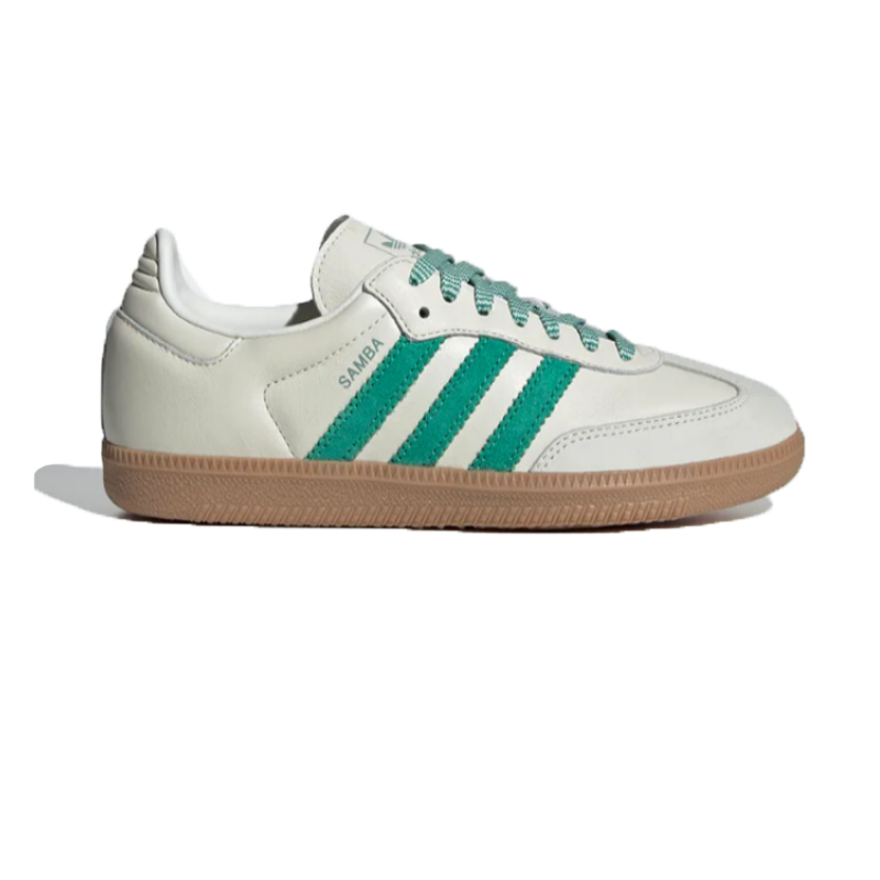 adidas gazelle silver green womens adidas Samba OG in Green for Women | Retro Football Sneakers | 3 UK - 35 1/3 EU main image 0