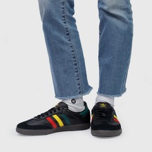 Load image into Gallery viewer, adidas - Samba OG (Rasta Black) - Black/Yellow/Green - Unisex [IH3119]