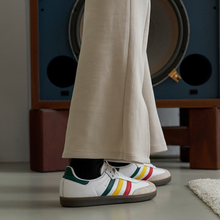 Load image into Gallery viewer, adidas - Samba OG (Rasta White) - White/Yellow/Green - Unisex [IH3118]