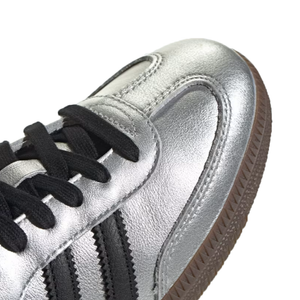 adidas - Samba OG - Silver Metallic/Core Black - Women's [JI4218]