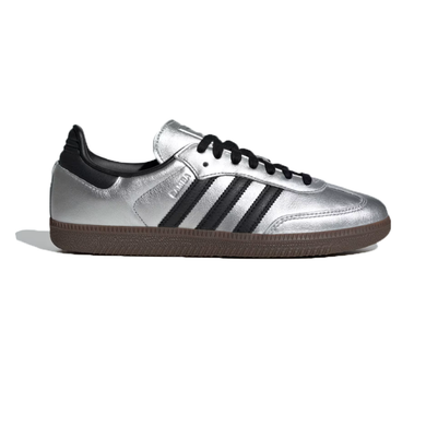 adidas - Samba OG - Silver Metallic/Core Black - Women's [JI4218]