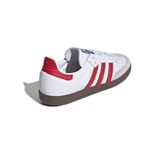 adidas - Samba OG  - White/Better Scarlet - Unisex [IG1025]