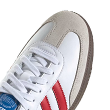 Load image into Gallery viewer, adidas - Samba OG  - White/Better Scarlet - Unisex [IG1025]