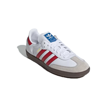 Load image into Gallery viewer, adidas - Samba OG  - White/Better Scarlet - Unisex [IG1025]