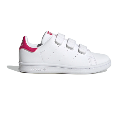 adidas - Stan Smith CF C - Cloud White/Bold Pink - Kids [FX7540}