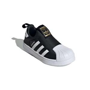 adidas - Superstar 360 C - Black/White/Gold Metallic - Kids [GX3231]