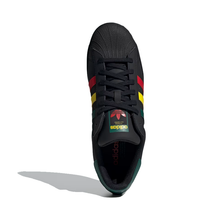 Load image into Gallery viewer, adidas - Superstar - Black Yellow/Collegiate Green - Unisex [IH3121]
